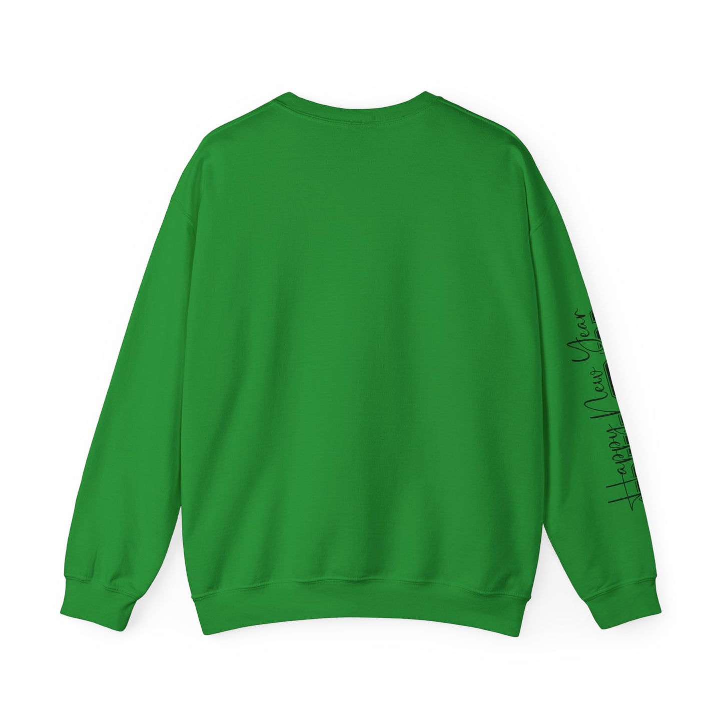 2026 Happy New Year Crewneck Sweatshirt — "Twenty twenty-six" Graphic Pullover