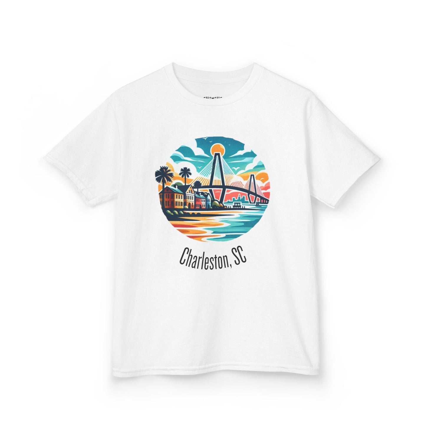 Charleston SC Kids Heavy Cotton Tee, Fun Summer Tee, Kids Vacation Shirt, Coastal Adventure Kids Apparel, Beach Day Outfit, Summer [...]