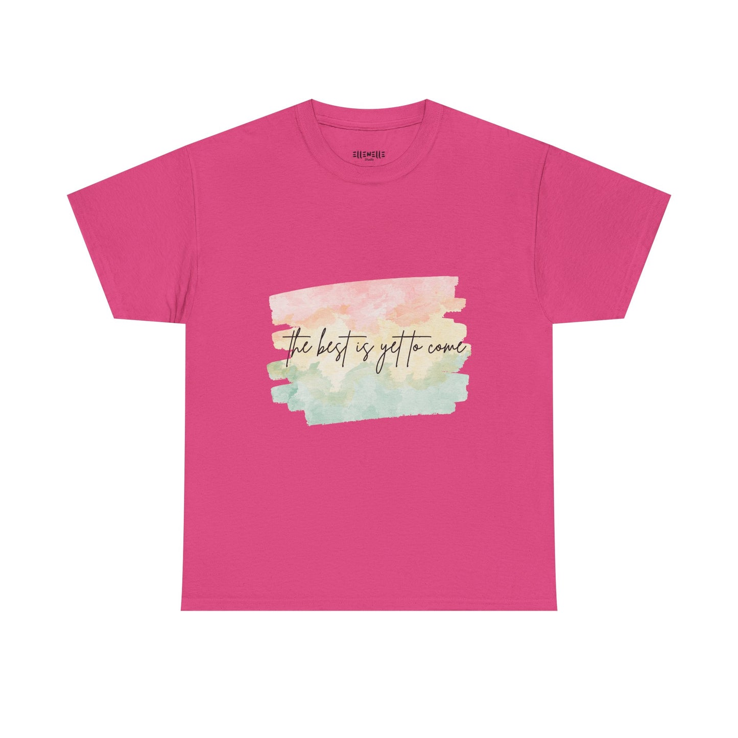 The Best Is Yet To Come Empowering Unisex Heavy Cotton Tee, Self-Love T-Shirt, Affirmation Apparel, Gift for Friends, Motivational Clothing
