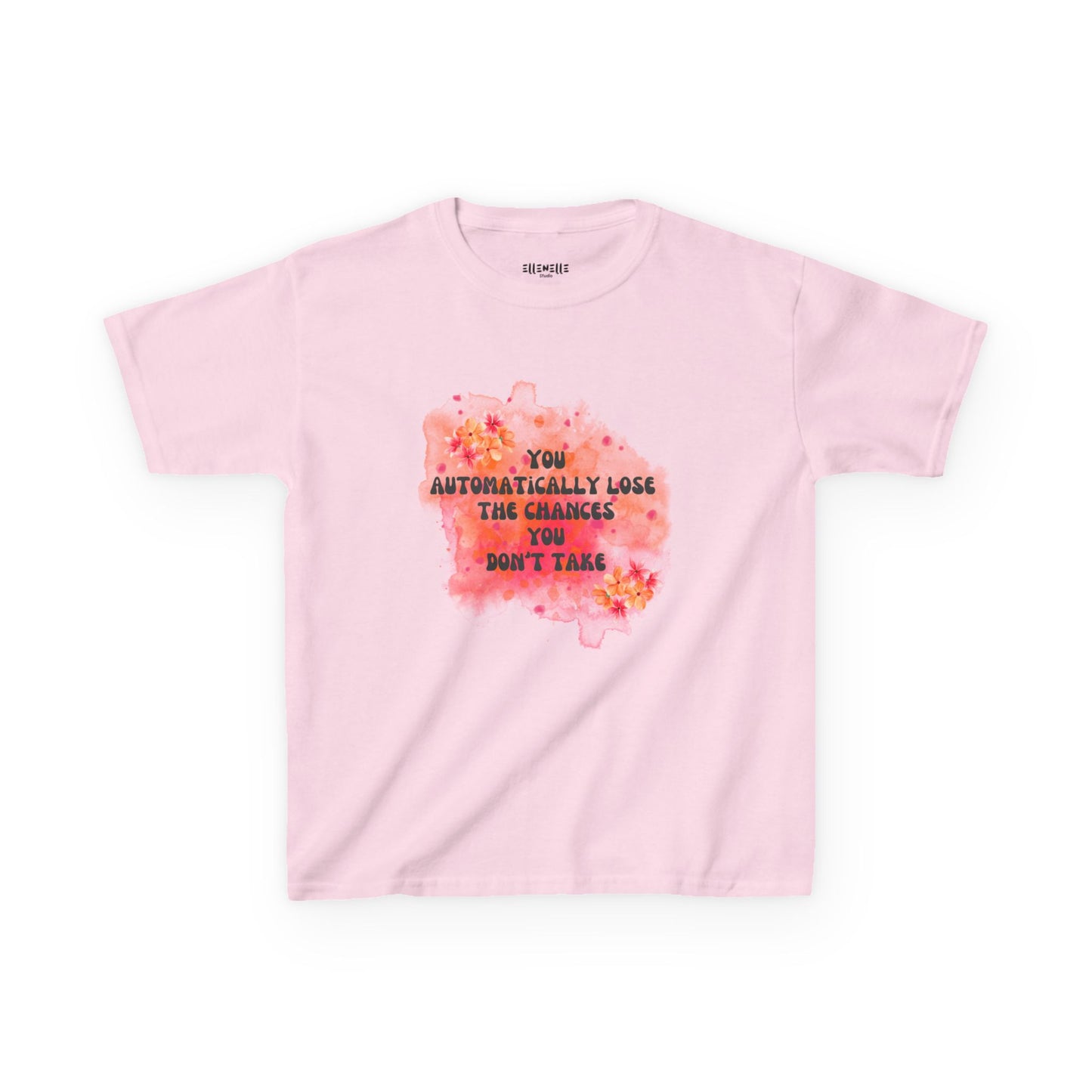 Chances You Don't Take Motivational Kids T-Shirt, Positive Affirmation Shirt, Gift for Children, Encouraging Apparel