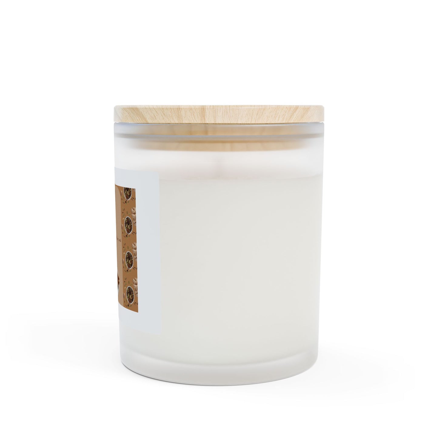Spiced Chai Scented Candle - 11oz Frosted Glass