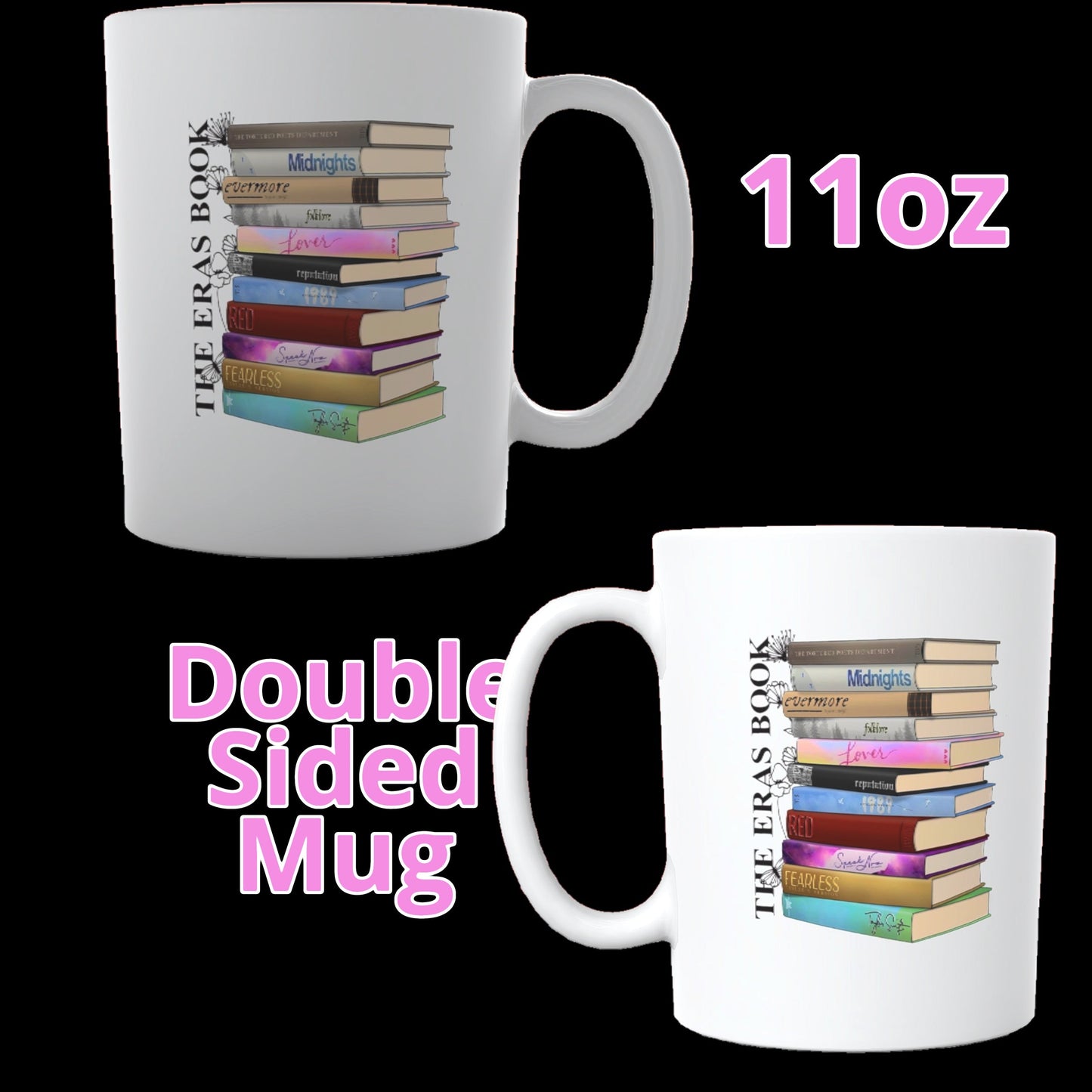 Books Era Ceramic Mug | 11oz