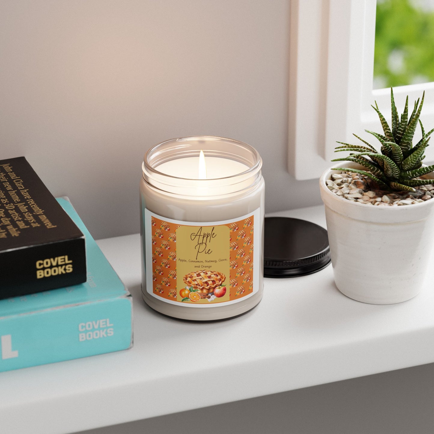 Apple Pie Scented Soy Candle, 9oz