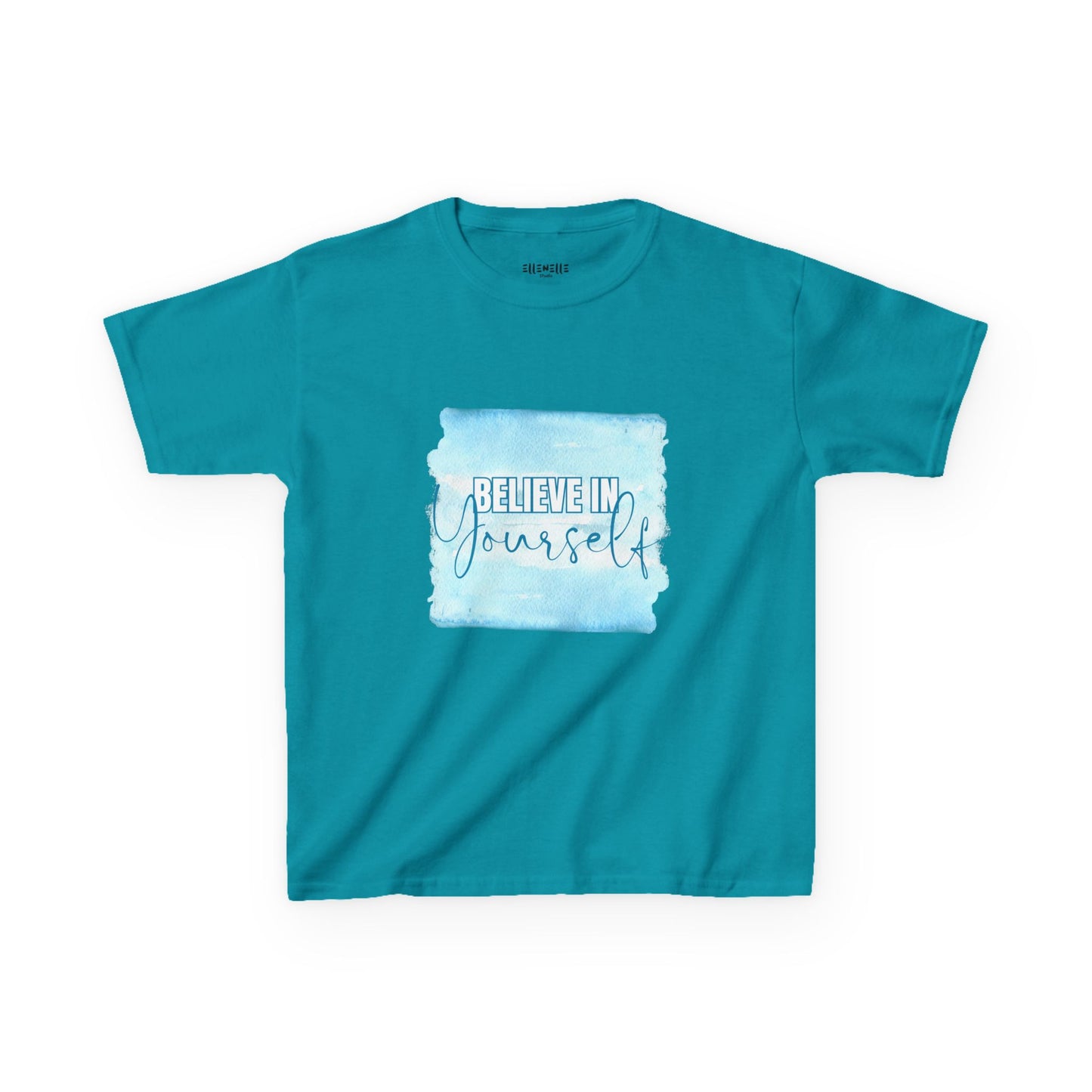 Believe in Yourself Motivational Kids T-Shirt, Positive Affirmation Shirt, Gift for Children, Encouraging Apparel