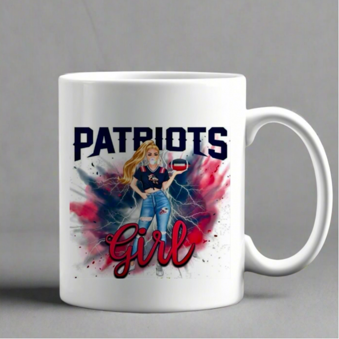 N.E Girl Ceramic Mug | 11oz