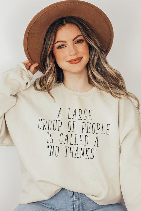 People No Thanks 4903 Sweat