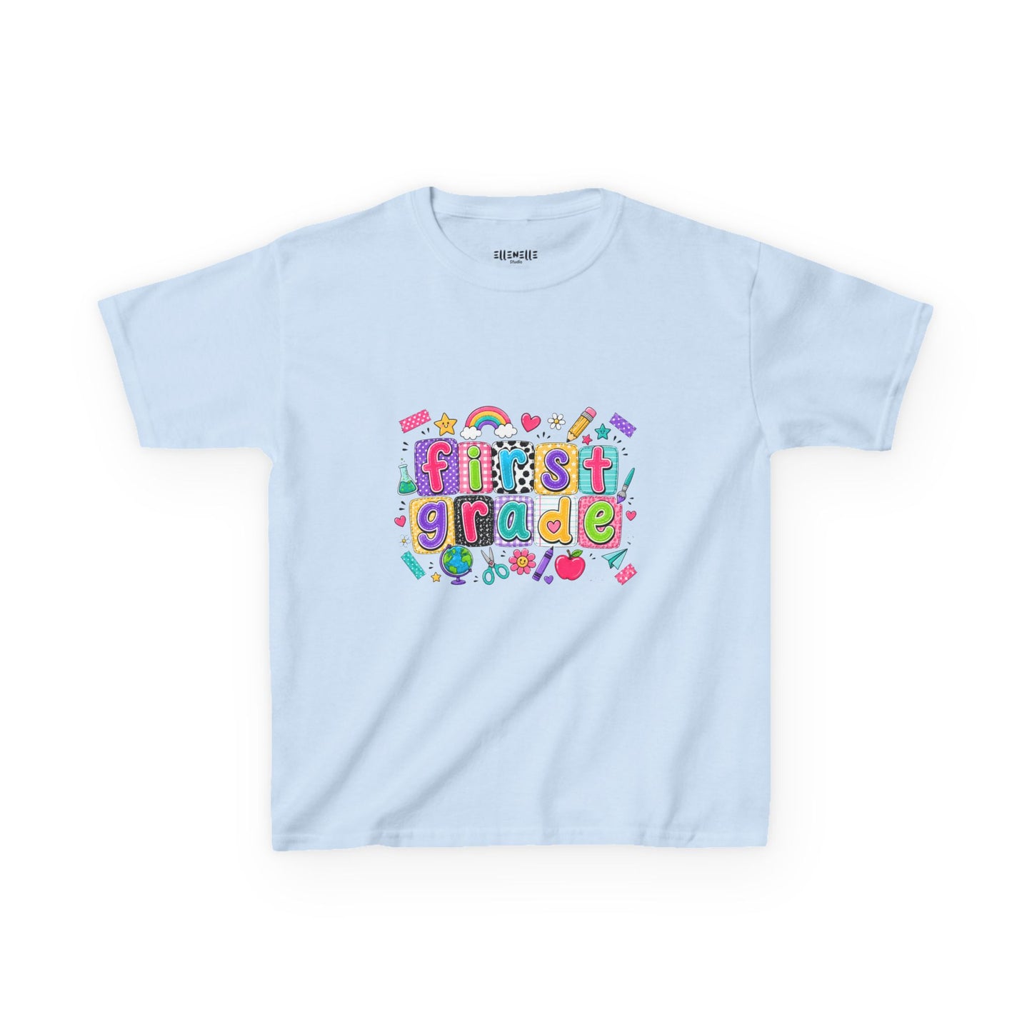 First Grade T‑Shirt — Bright Back-to-School Tee