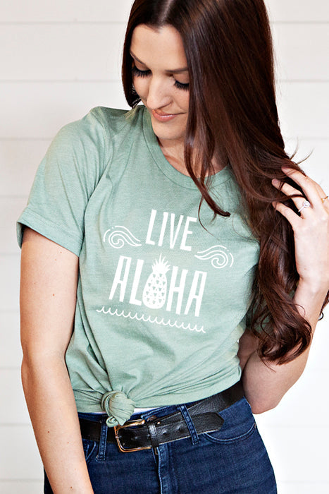 Live Aloha Tee 4995