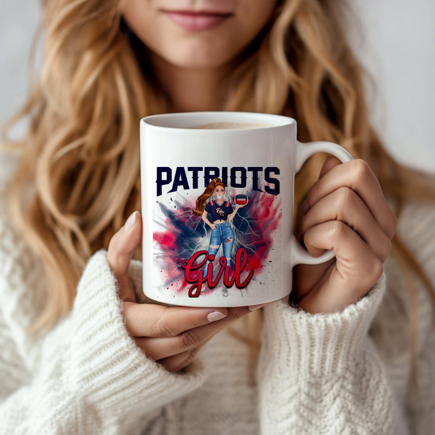 Patriot Girl Ceramic Mug | 11oz