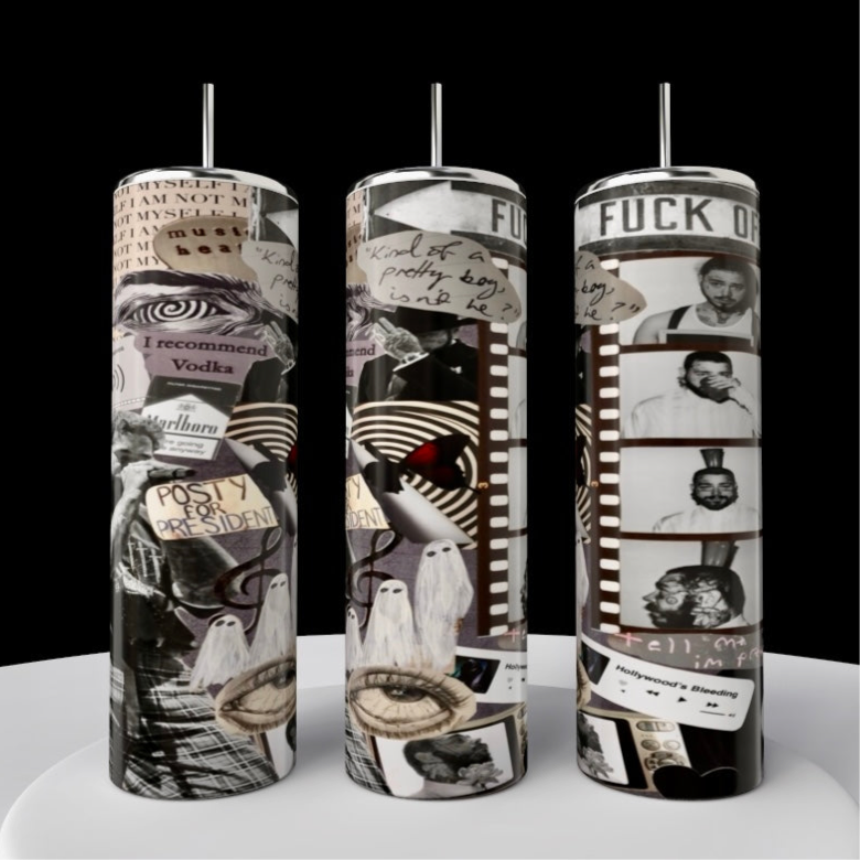 Post Malone Filmstrip Tumbler