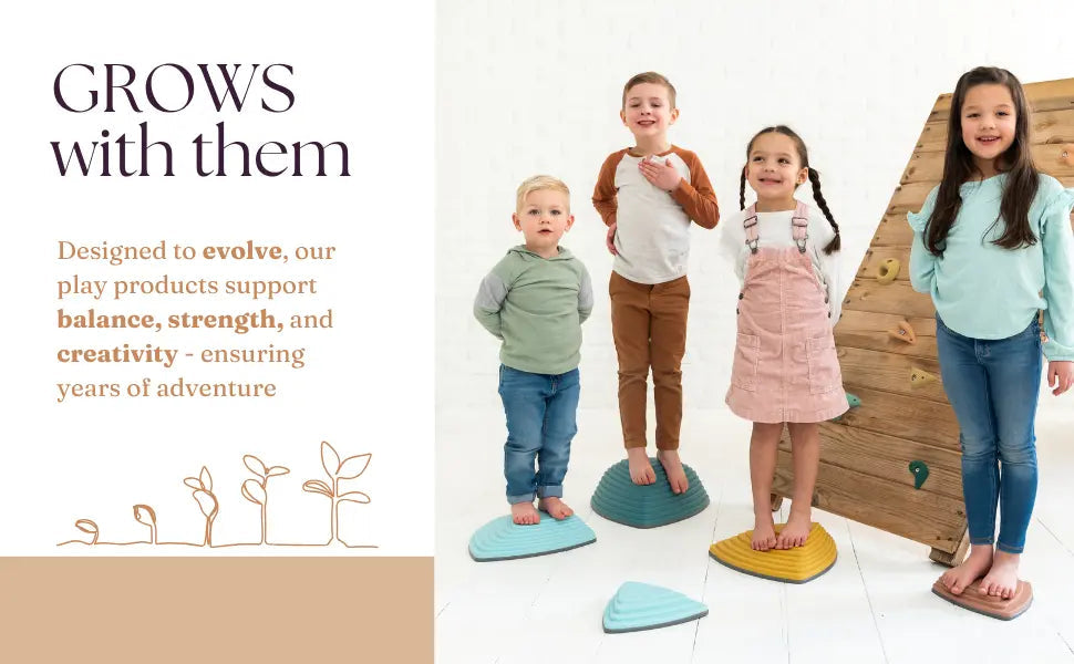 Premium Rock Climbing Holds (Earth Tones) - Everett & Avery Co. - Indoor Climbing Wall - Rock Climbing Holds for Kids