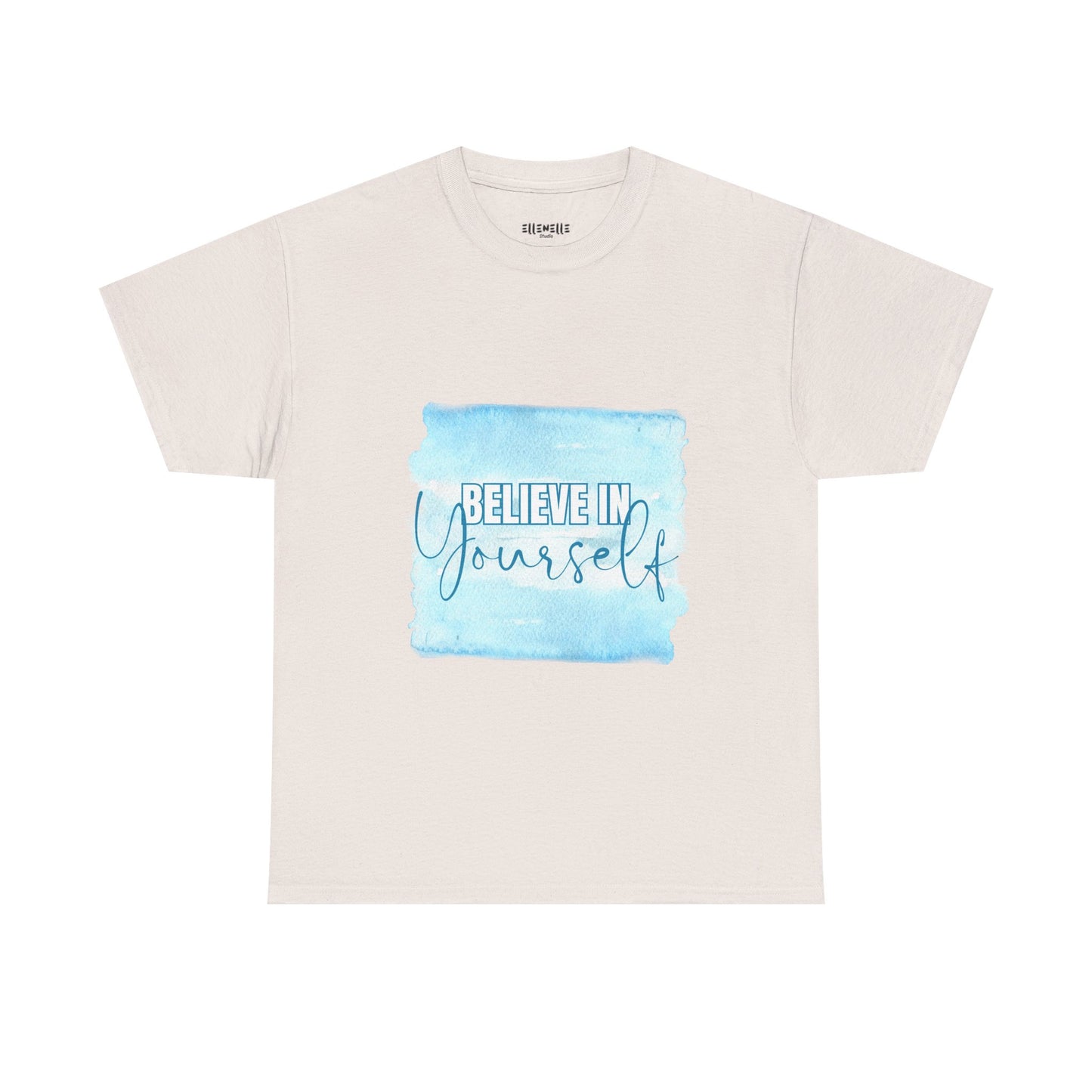 Believe in Yourself Empowering Unisex Heavy Cotton Tee, Self-Love T-Shirt, Affirmation Apparel, Gift for Friends, Motivational Clothing