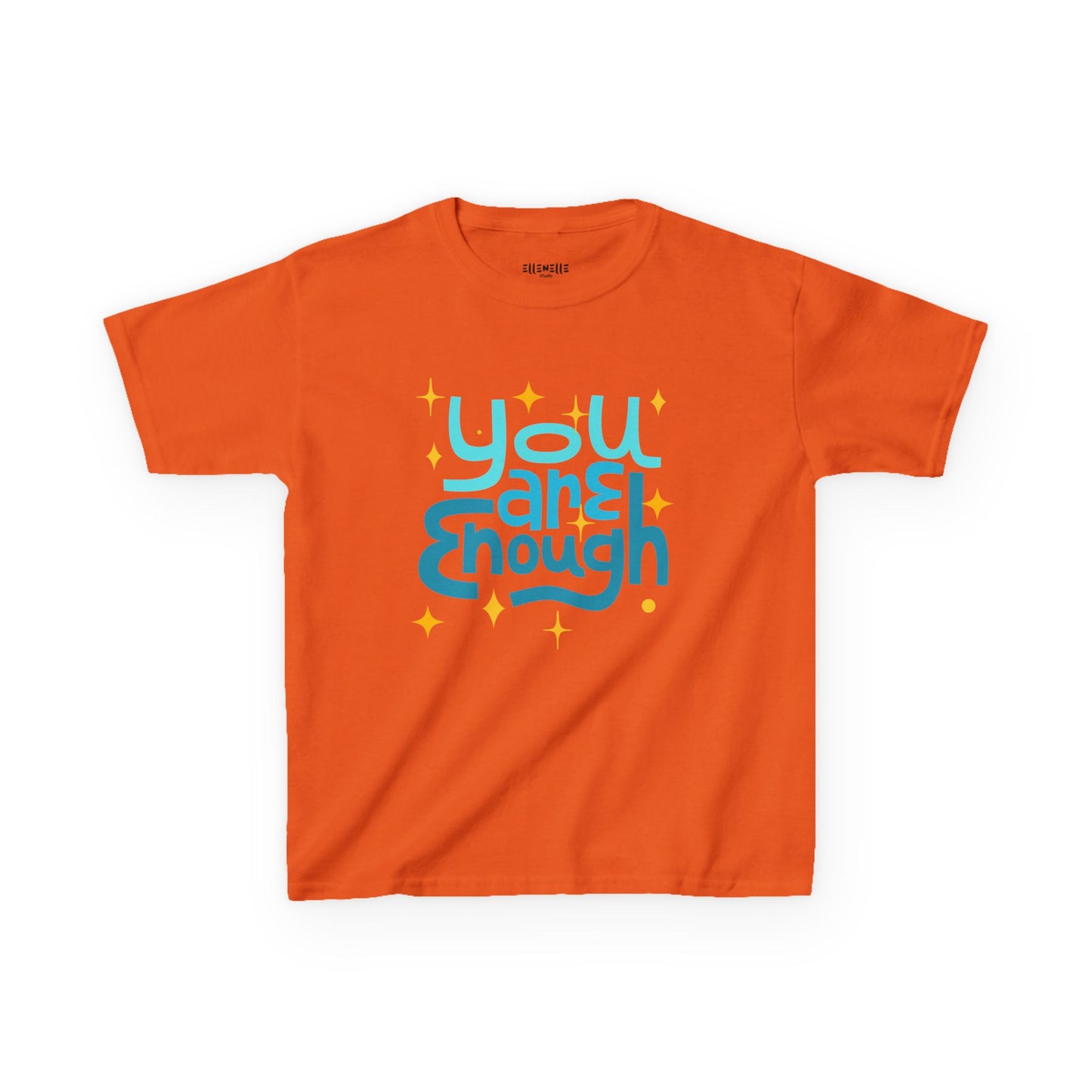 You Are Enough, Motivational Kids T-Shirt, Positive Affirmation Shirt, Gift for Children, Encouraging Apparel