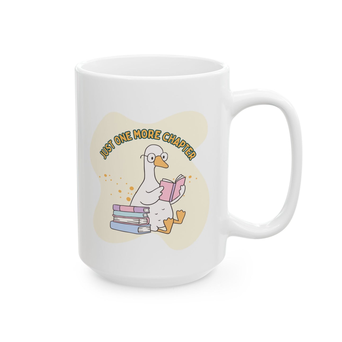 Just One More Chapter Mug - Book Lover Ceramic Mug 11oz 15oz