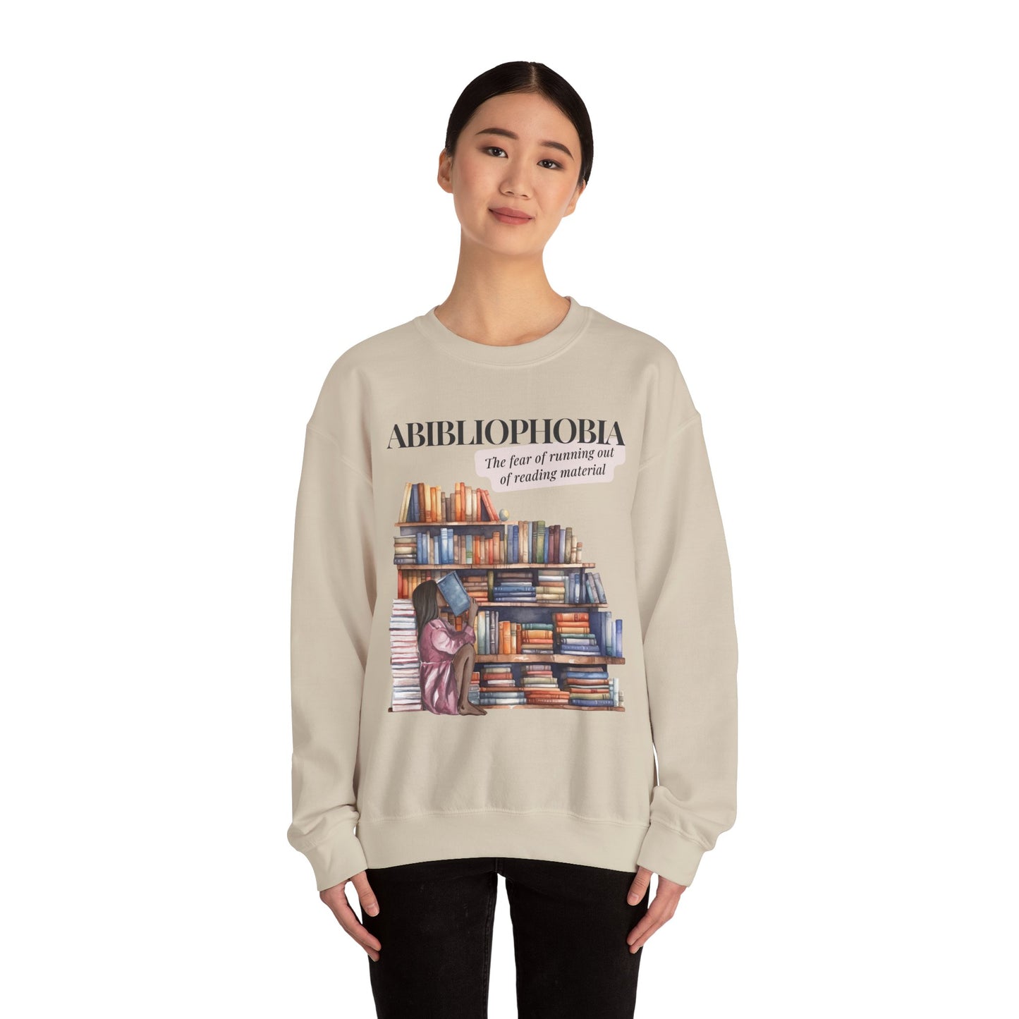 Cozy Bibliophile Sweatshirt, Perfect Gift for Book Lovers, Literary Apparel, Cozy Reading Gift, Cute Bookworm Crewneck