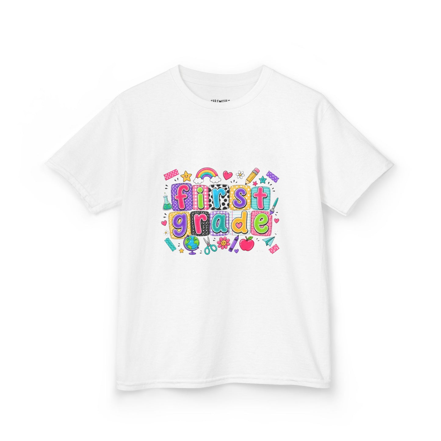 First Grade T‑Shirt — Bright Back-to-School Tee