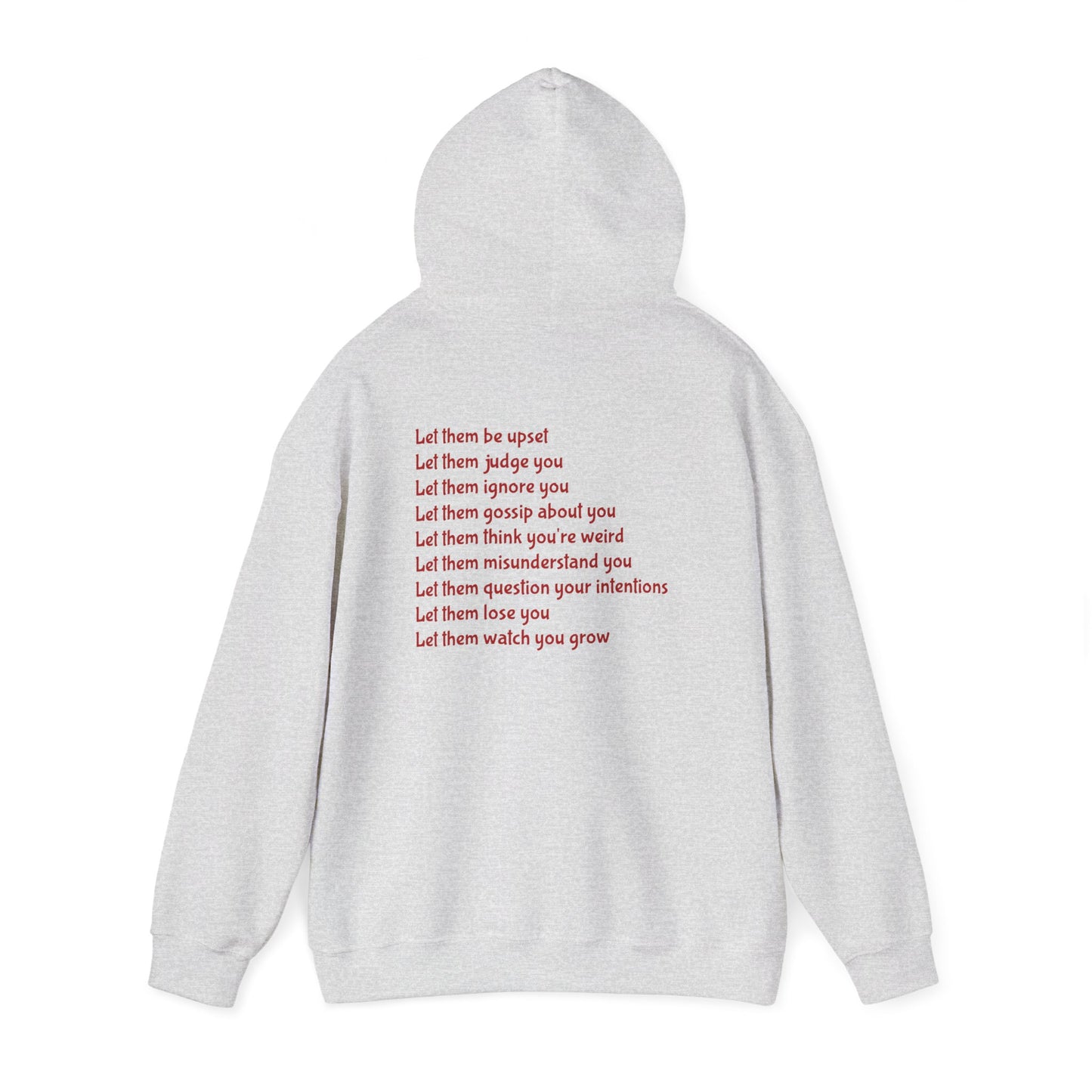 Let Them Motivational Hoodie, Unisex Sweatshirt, Casual Comfort Wear, Gift for Teens, Inspirational Clothing, Everyday Hoodie