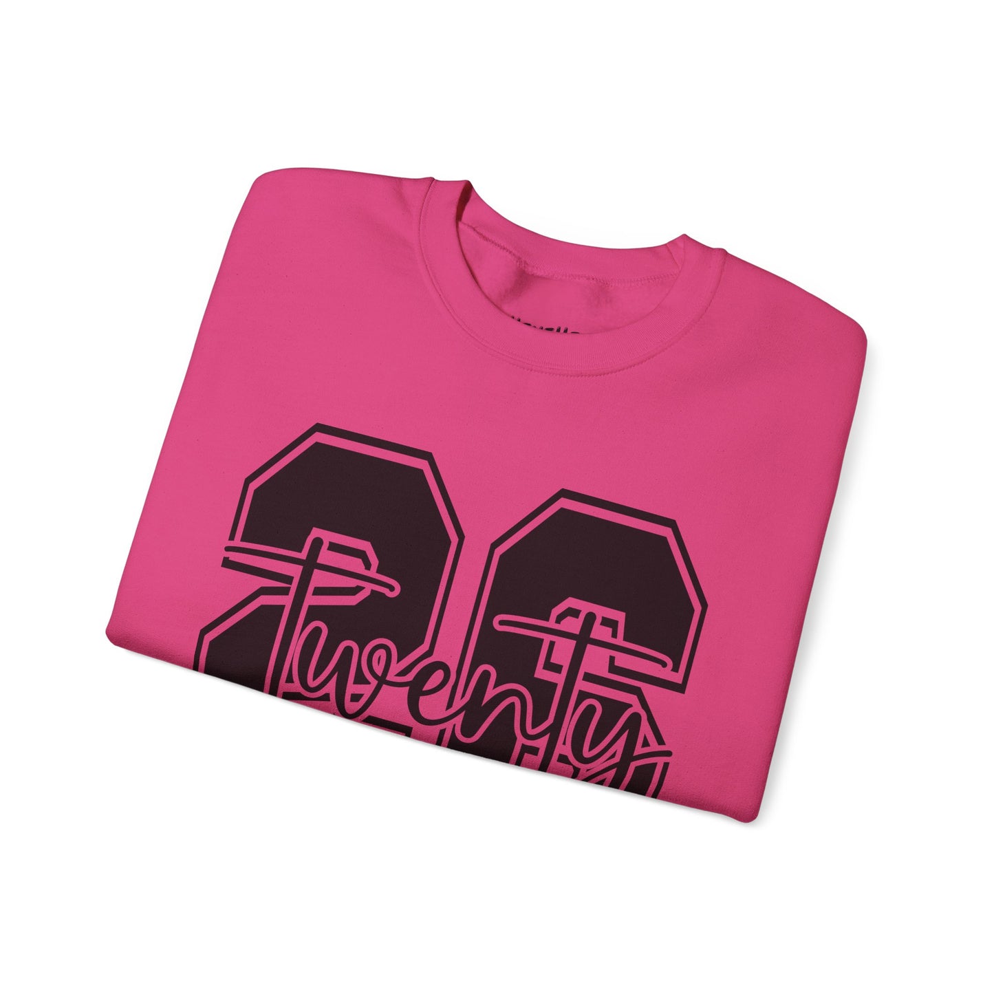 2026 Happy New Year Crewneck Sweatshirt — "Twenty twenty-six" Graphic Pullover
