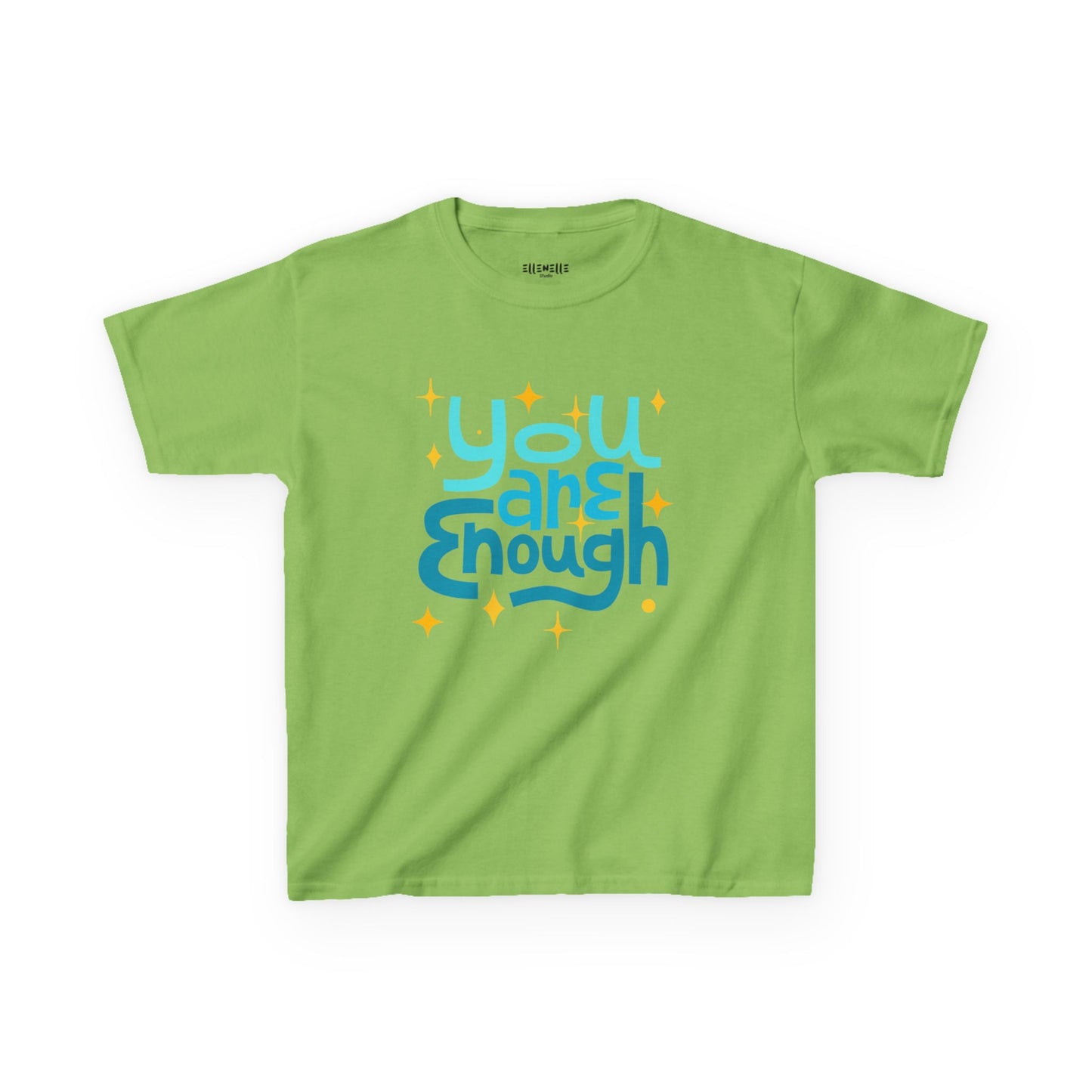 You Are Enough, Motivational Kids T-Shirt, Positive Affirmation Shirt, Gift for Children, Encouraging Apparel