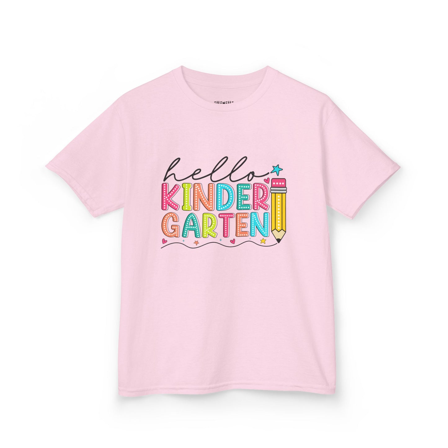 Hello Kindergarten T‑Shirt — Bright Back-to-School Tee