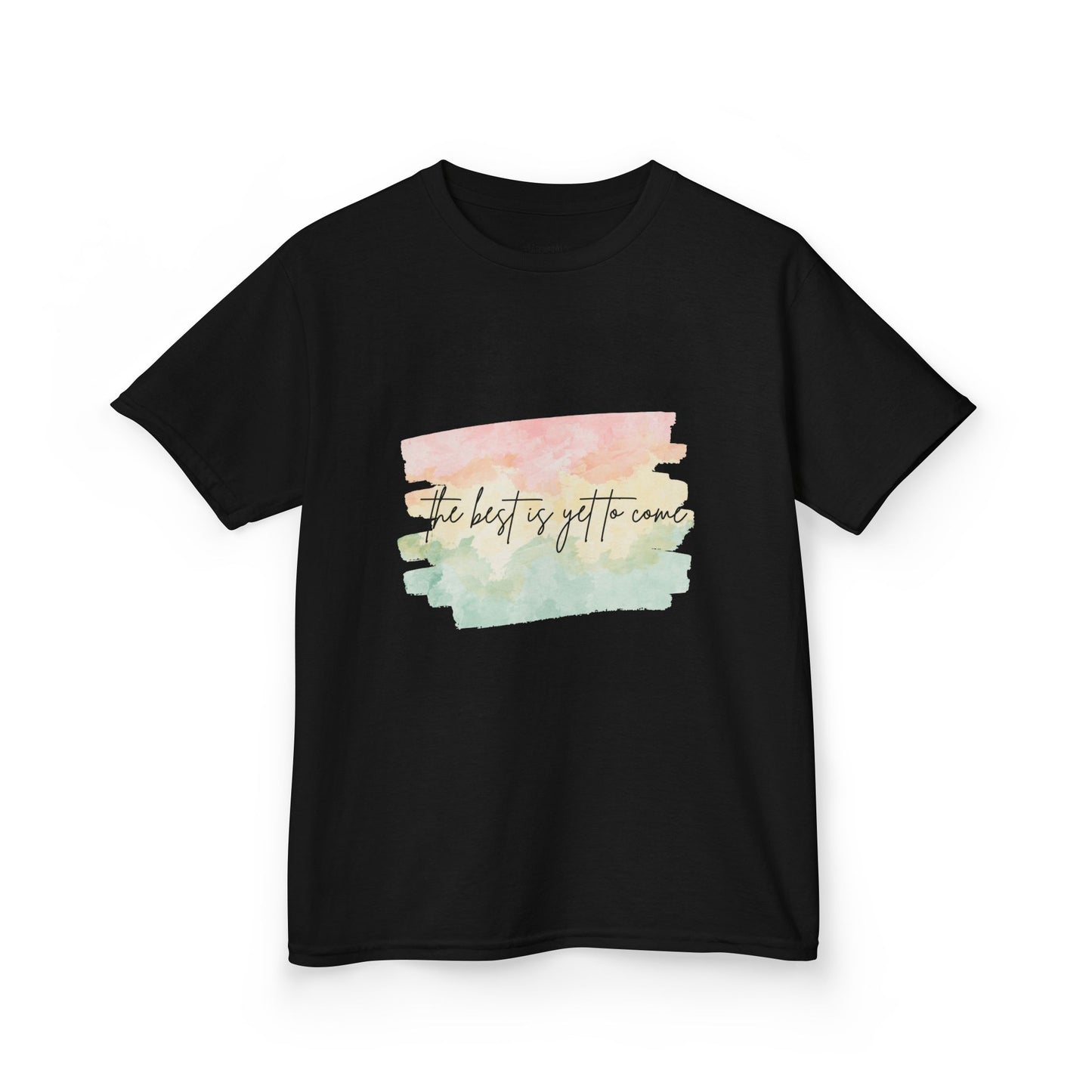 The Best Is Yet To Come Motivational Kids T-Shirt, Positive Affirmation Shirt, Gift for Children, Encouraging Apparel