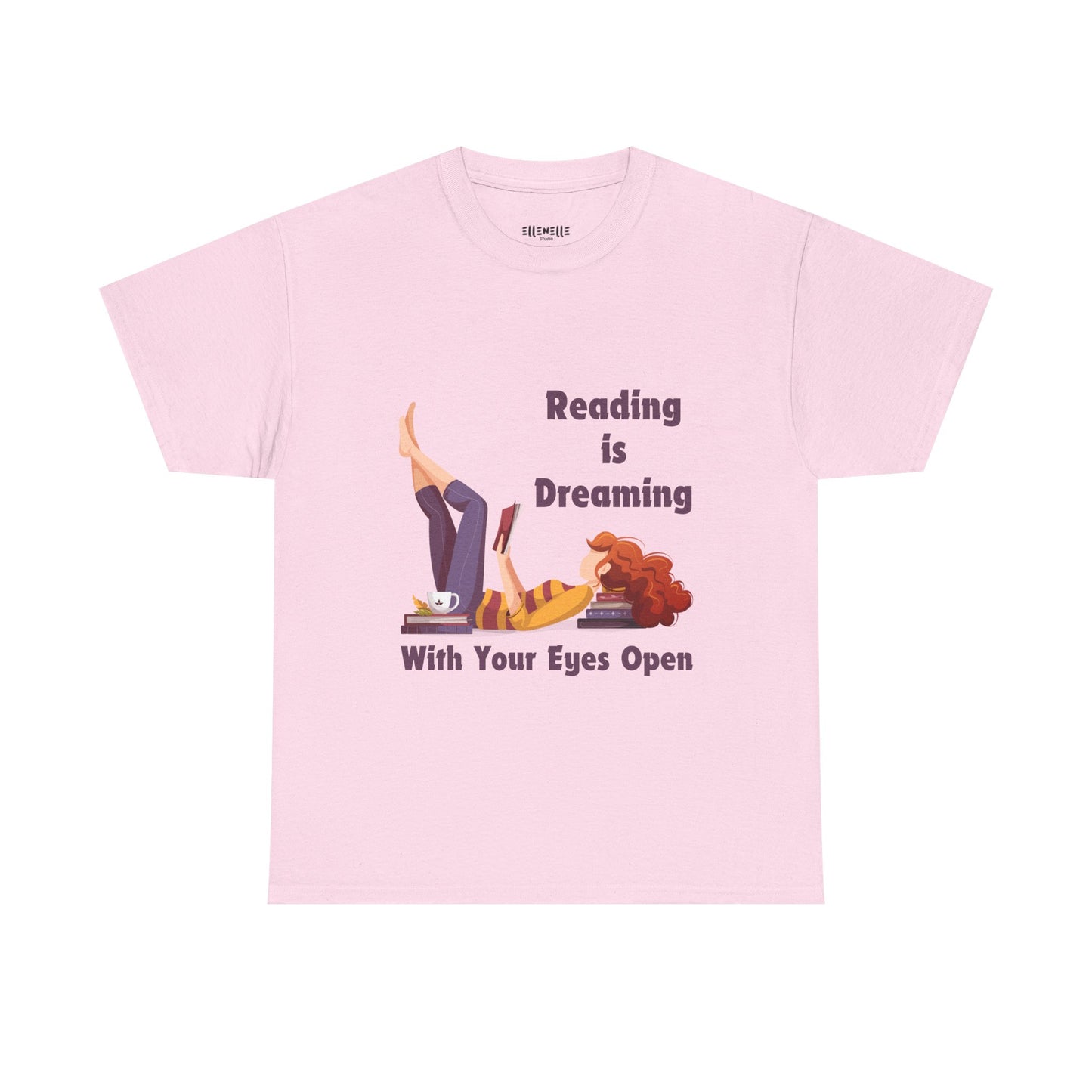 Reading is Dreaming With My Eyes Open... T-Shirt, Unisex Tee