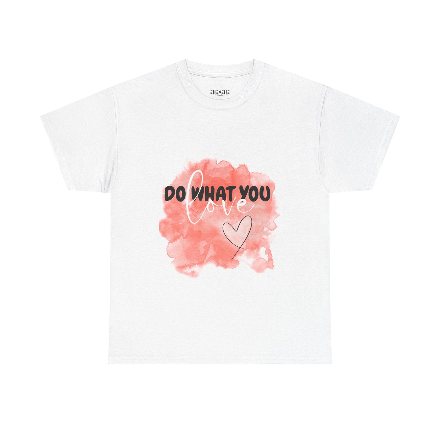 Do What You Love Empowering Unisex Heavy Cotton Tee, Self-Love T-Shirt, Affirmation Apparel, Gift for Friends, Motivational Clothing