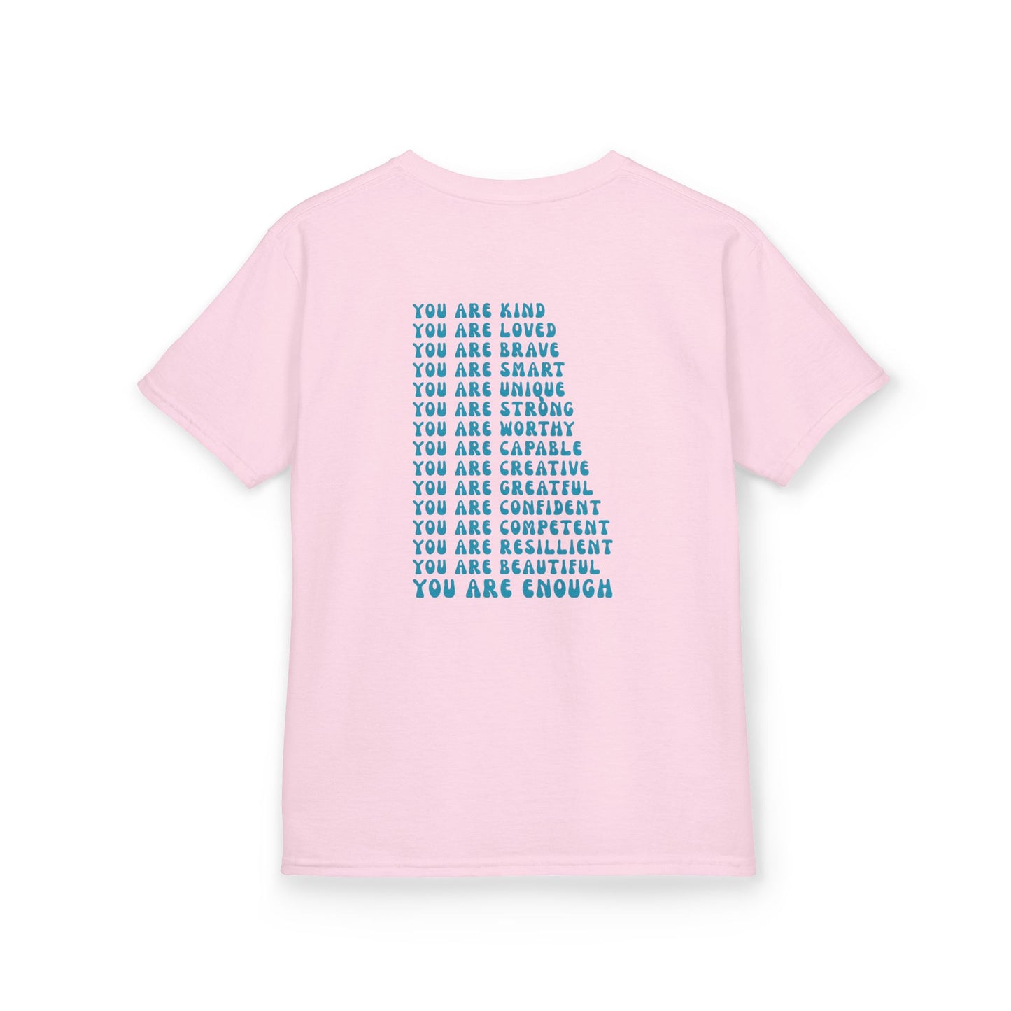 You Are Enough, Motivational Kids T-Shirt, Positive Affirmation Shirt, Gift for Children, Encouraging Apparel