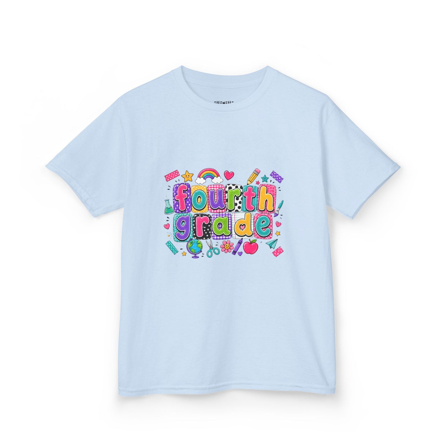 Fourth Grade T‑Shirt — Bright Back-to-School Tee