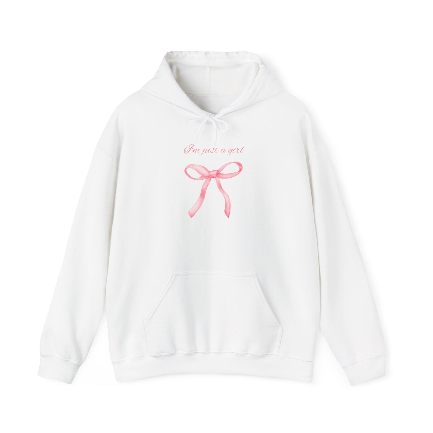 I'm Just A Girl Unisex Hooded Sweatshirt, Cozy Hoodie, Perfect Gift
