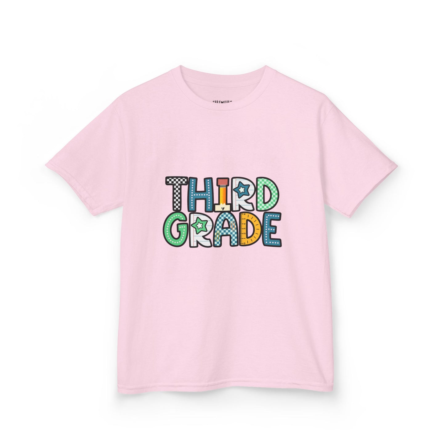 Third Grade T‑Shirt — Blue Back-to-School Tee