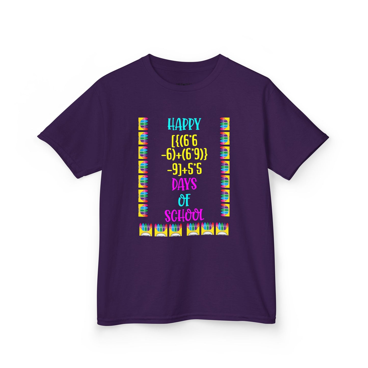 Crayons 100 Days of School Celebration Shirt