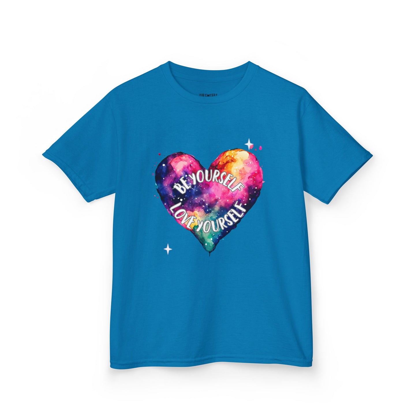 Be Yourself Love Yourself Motivational Kids T-Shirt, Positive Affirmation Shirt, Gift for Children, Encouraging Apparel