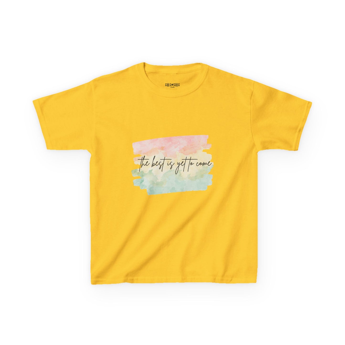 The Best Is Yet To Come Motivational Kids T-Shirt, Positive Affirmation Shirt, Gift for Children, Encouraging Apparel