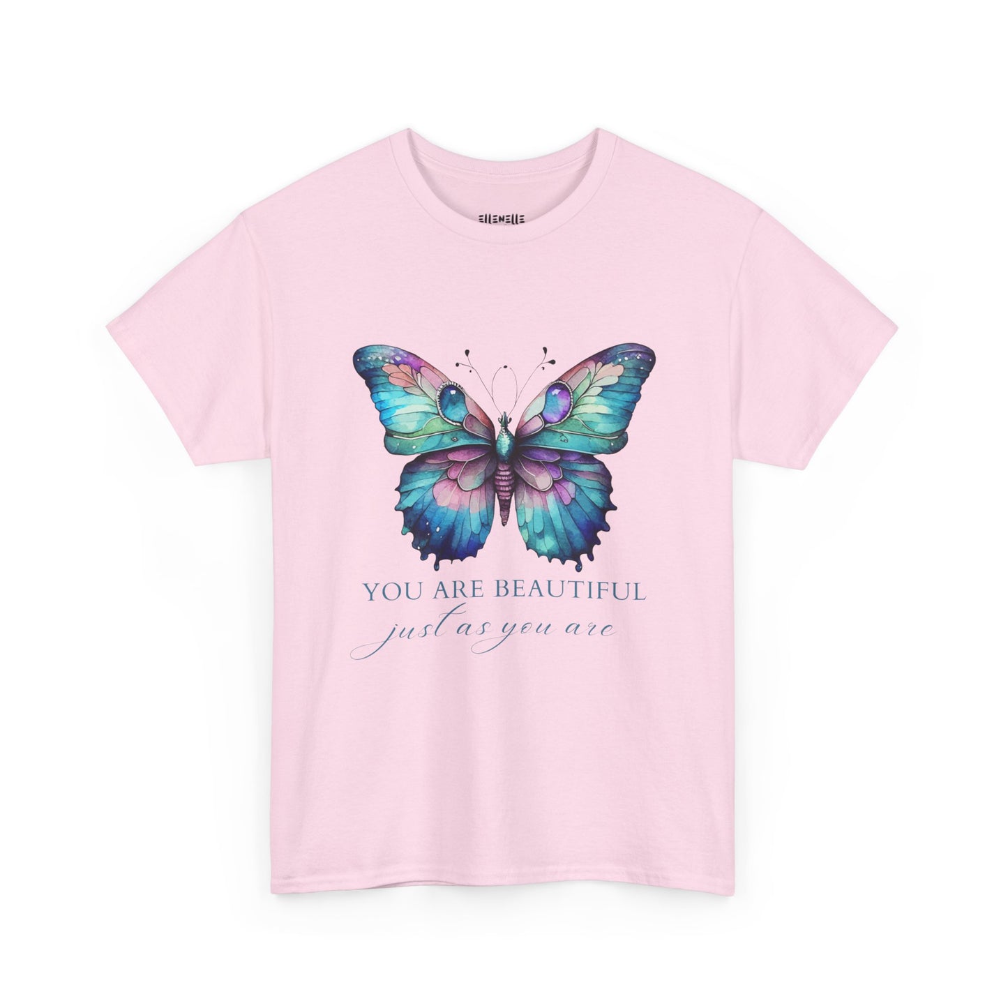You Are  Beautiful Empowering Unisex Heavy Cotton Tee, Self-Love T-Shirt, Affirmation Apparel, Gift for Friends, Motivational Clothing