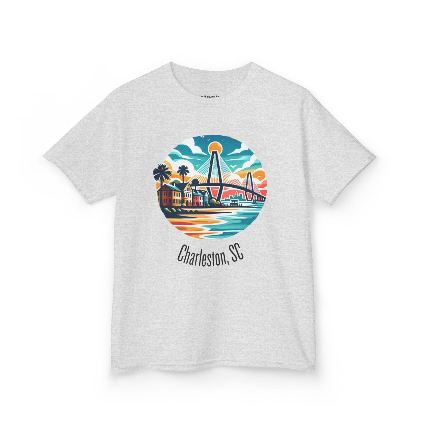 Charleston SC Kids Heavy Cotton Tee, Fun Summer Tee, Kids Vacation Shirt, Coastal Adventure Kids Apparel, Beach Day Outfit, Summer [...]
