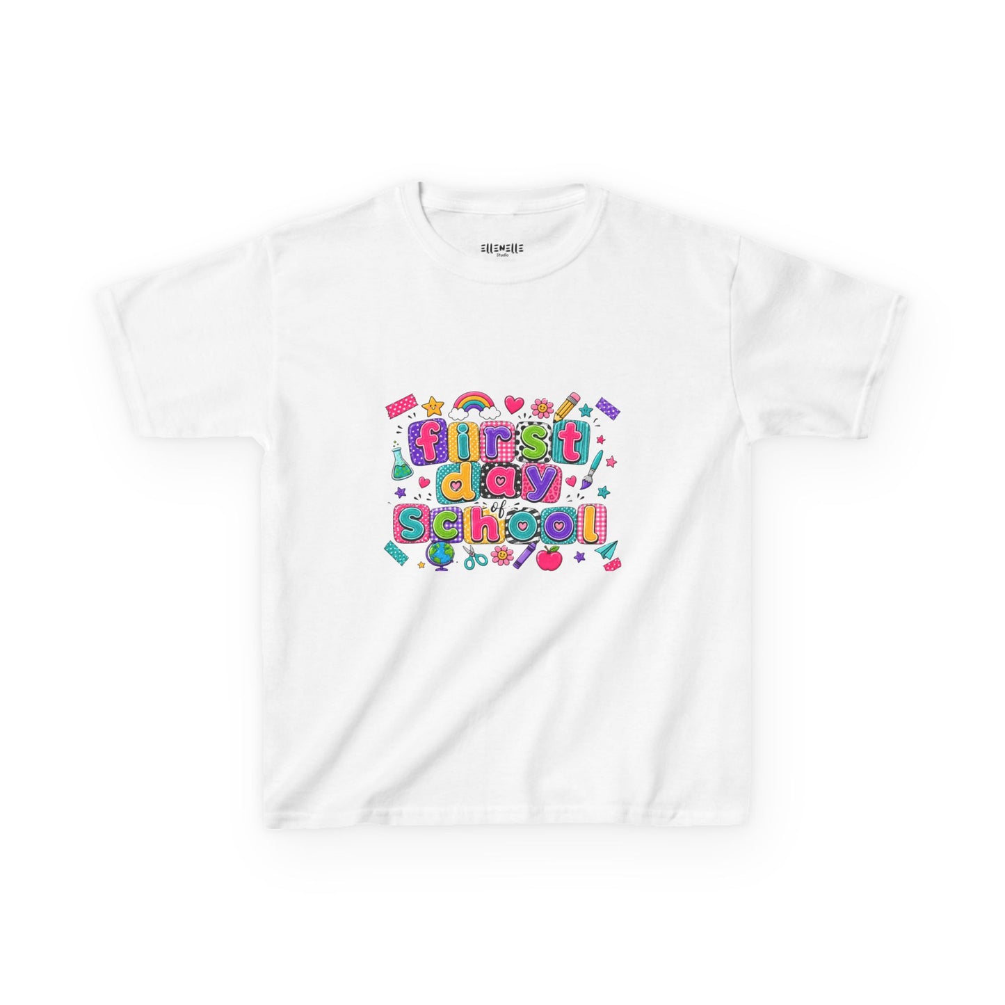 First Day of School T‑Shirt — Bright Back-to-School Tee