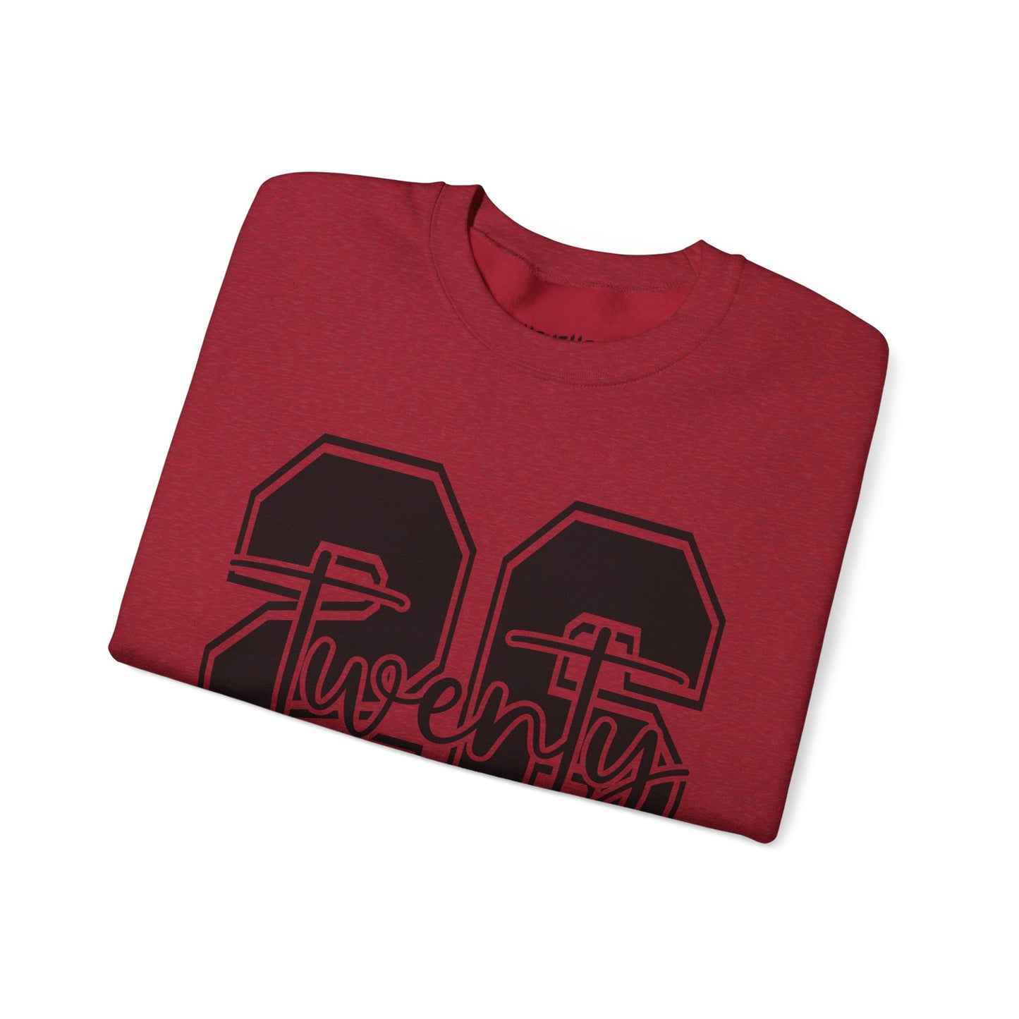 2026 Happy New Year Crewneck Sweatshirt — "Twenty twenty-six" Graphic Pullover