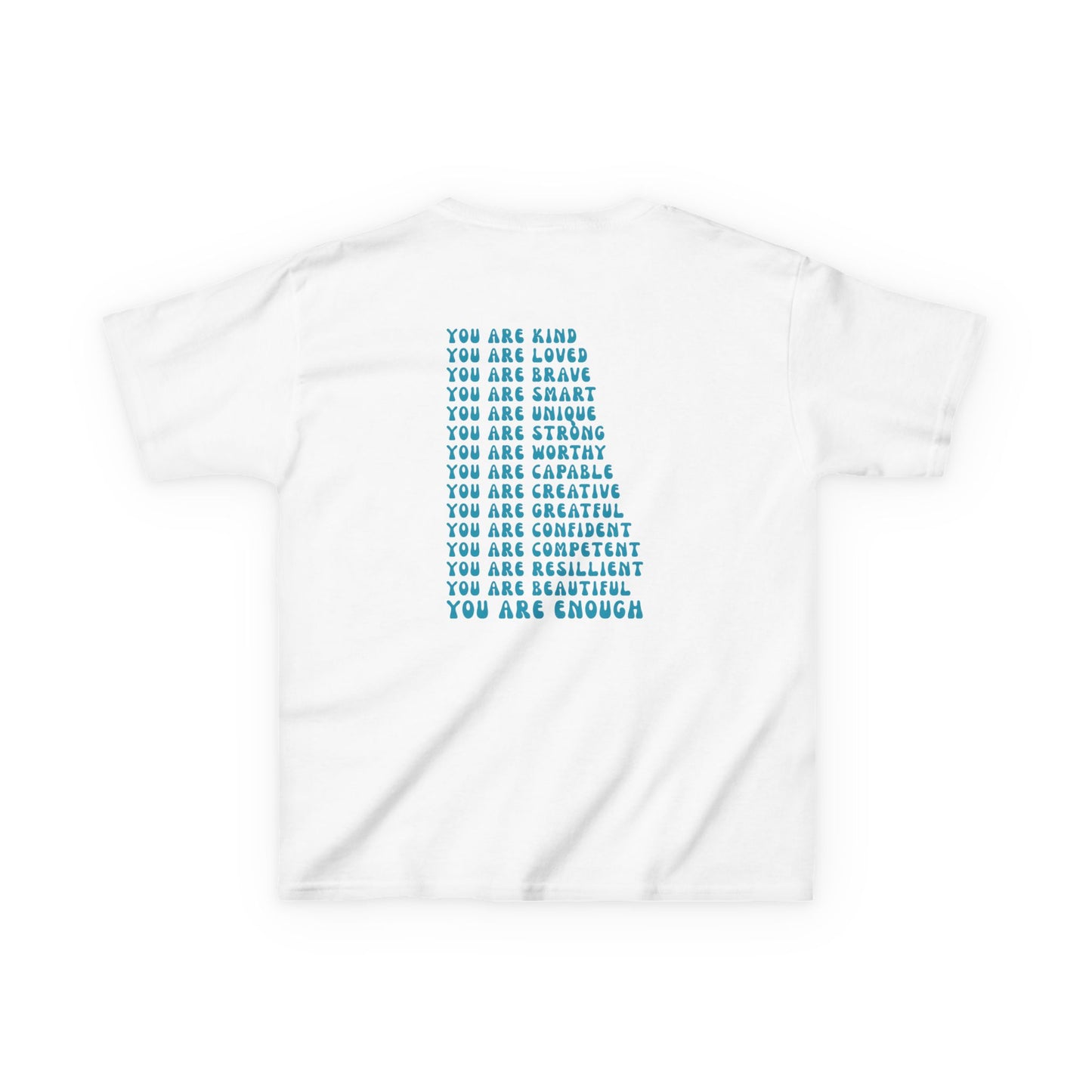 You Are Enough, Motivational Kids T-Shirt, Positive Affirmation Shirt, Gift for Children, Encouraging Apparel
