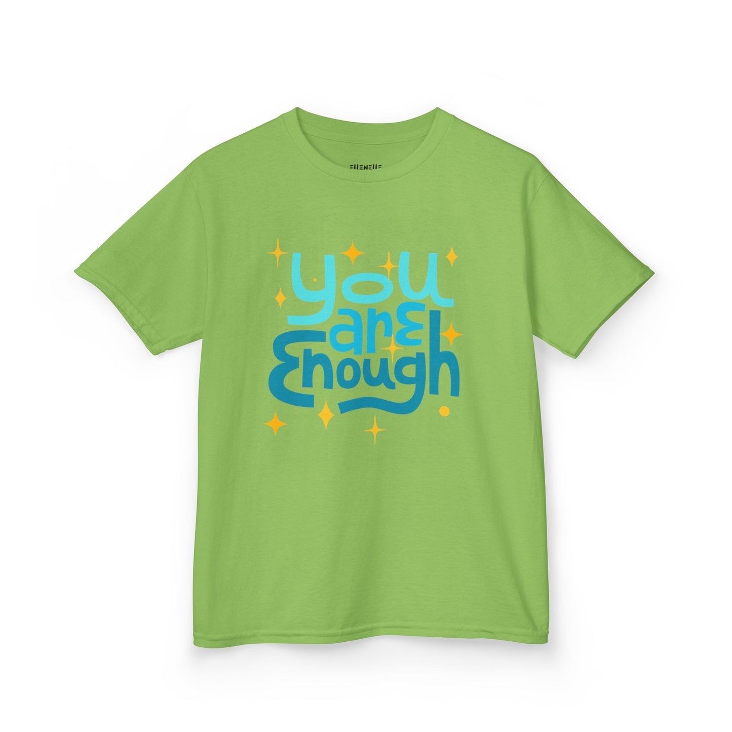 You Are Enough, Motivational Kids T-Shirt, Positive Affirmation Shirt, Gift for Children, Encouraging Apparel