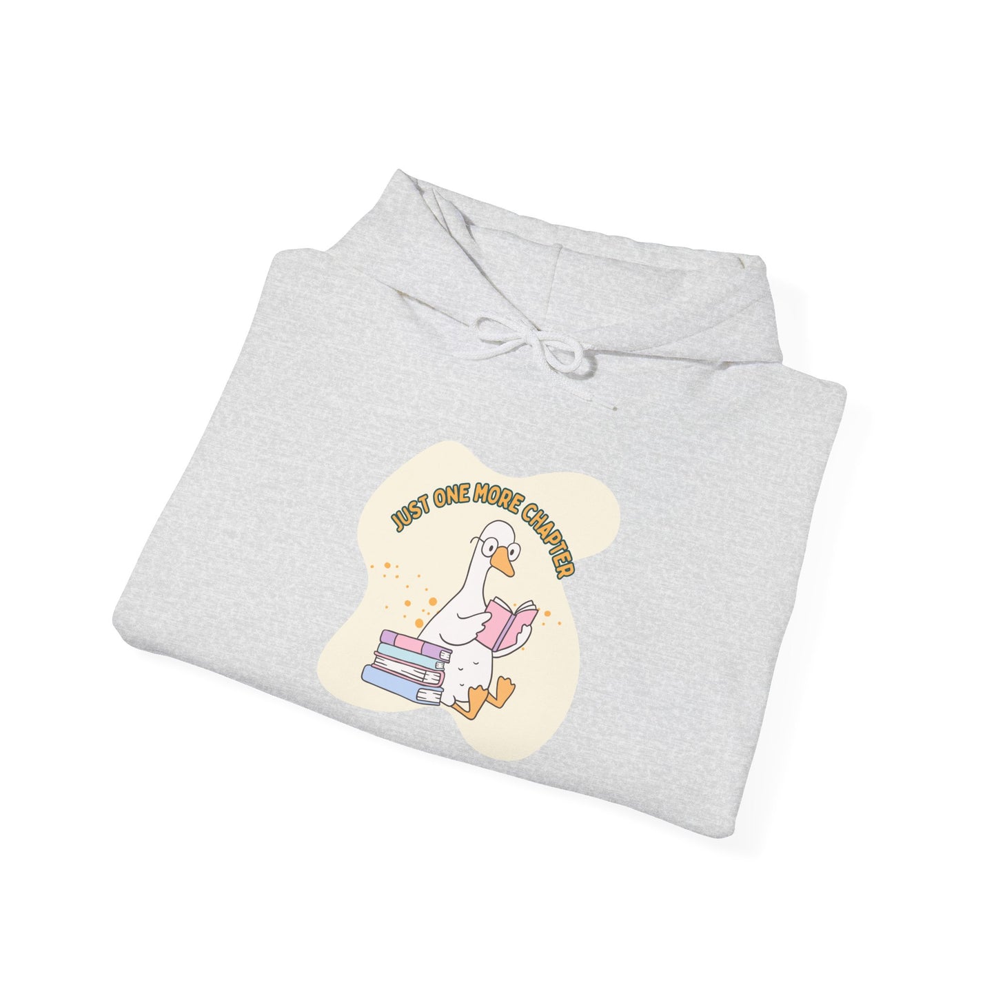 Just One More Chapter Unisex Hooded Sweatshirt with Library Design, Cozy Literature Hoodie for Book Lovers, Perfect Gift for Readers, Literary [...]