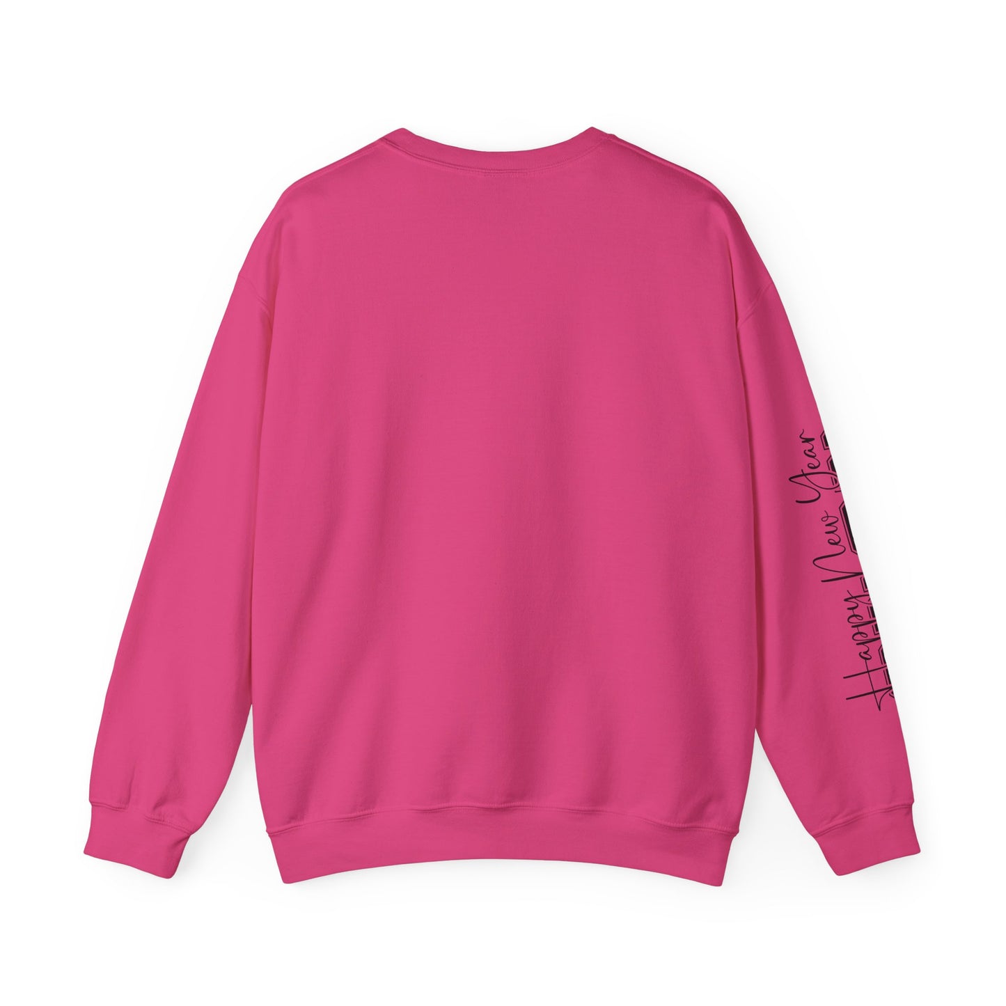 2026 Happy New Year Crewneck Sweatshirt — "Twenty twenty-six" Graphic Pullover