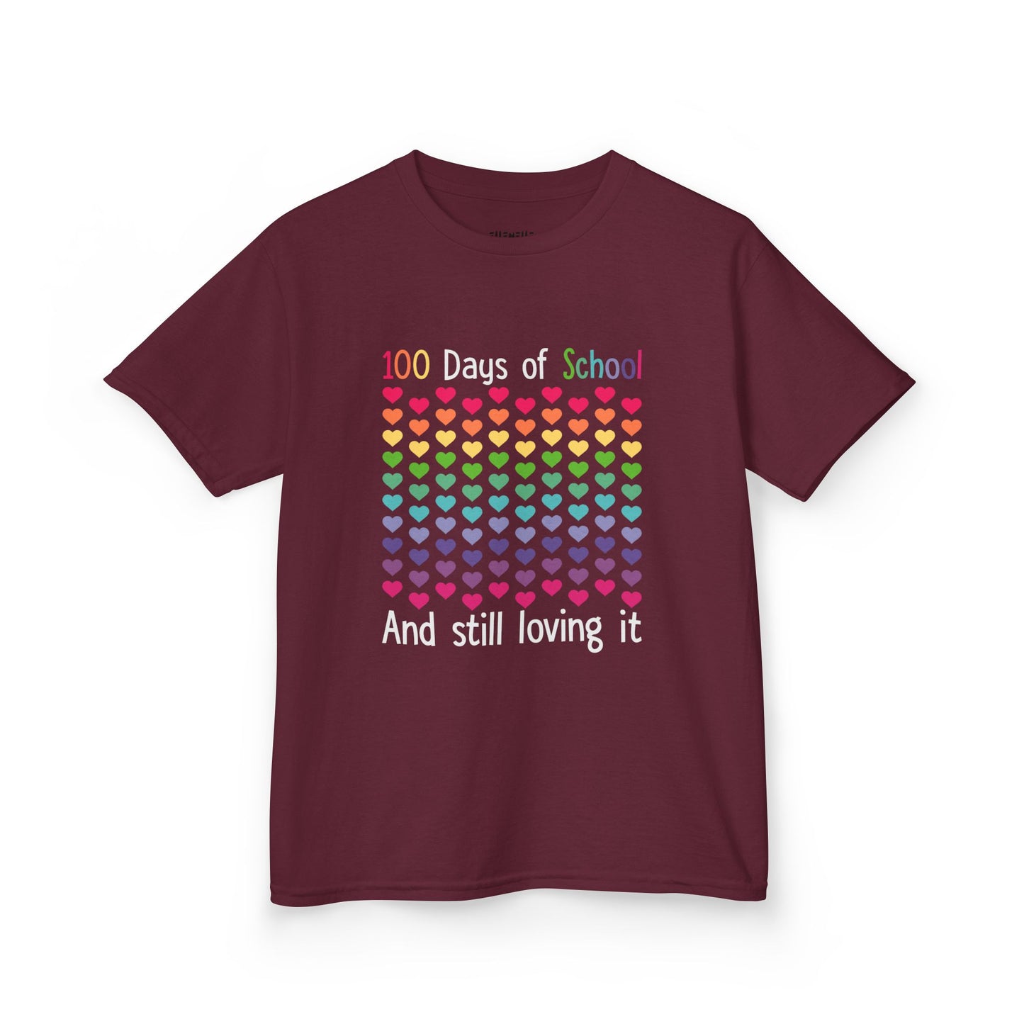 Hearts 100 Days of School Celebration Shirt