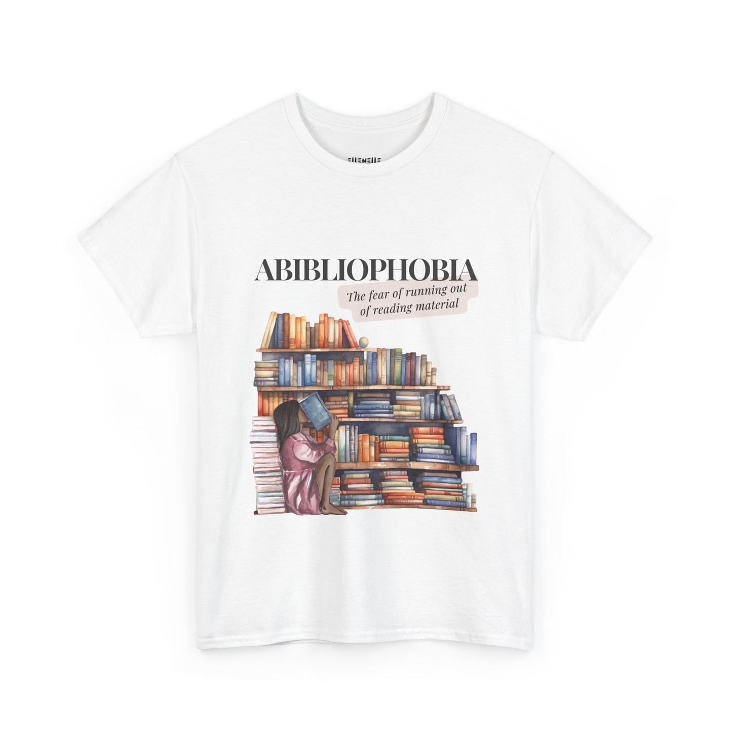 Book-lover, Abibliophobia Definition, Unisex Tee