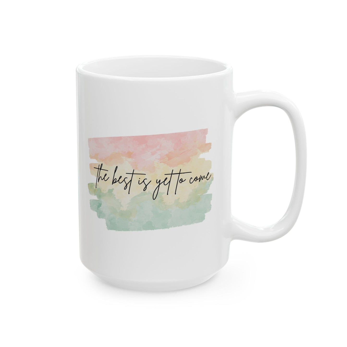 The Best Is Yet To Come Inspirational Ceramic Mug, 11oz and 15oz Coffee Cup for Motivation, Great Gift for Friends, Birthday, Self-Care, Office Decor, [...]