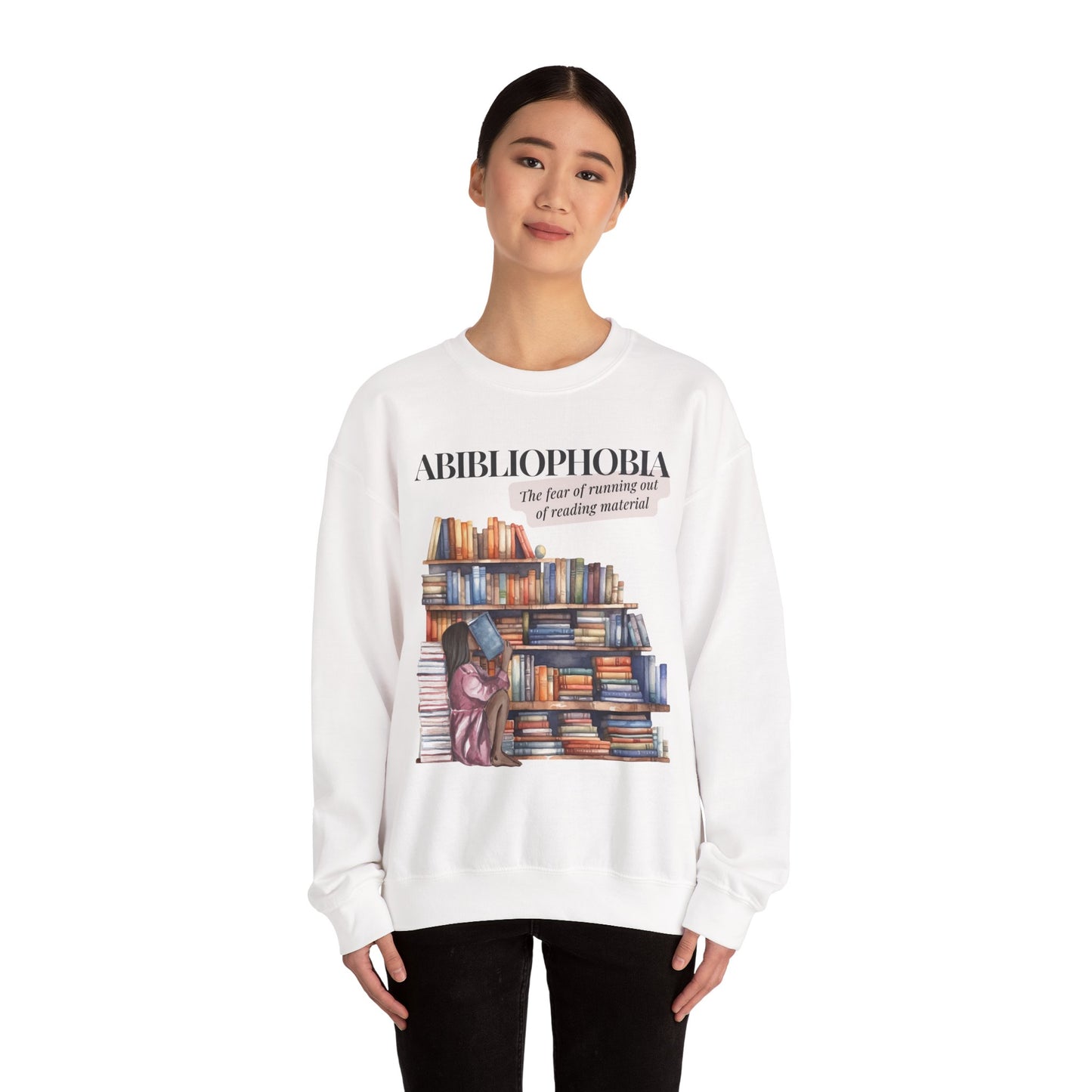 Cozy Bibliophile Sweatshirt, Perfect Gift for Book Lovers, Literary Apparel, Cozy Reading Gift, Cute Bookworm Crewneck