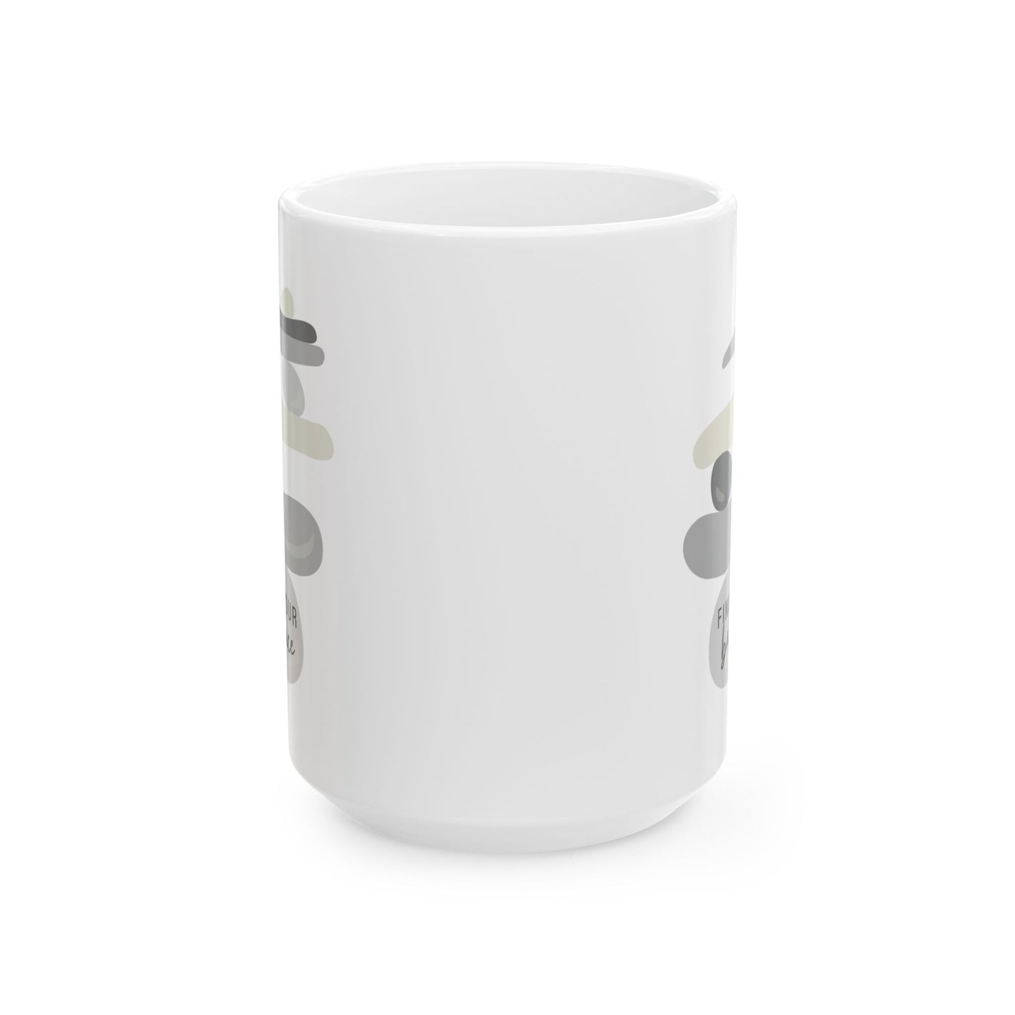 Find Your Balance Inspirational Ceramic Mug, 11oz and 15oz Coffee Cup for Motivation, Great Gift for Friends, Birthday, Self-Care, Office Decor, [...]