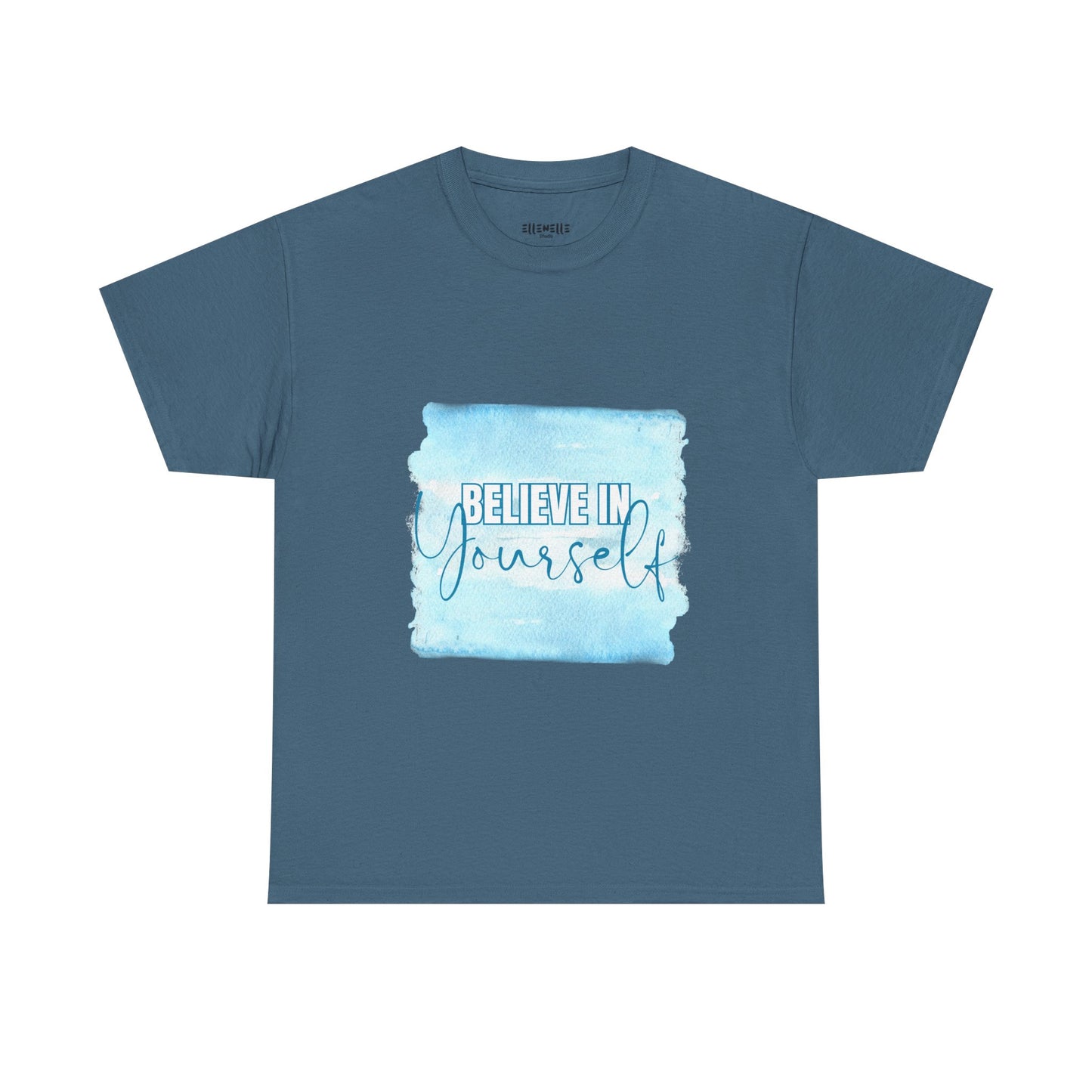 Believe in Yourself Empowering Unisex Heavy Cotton Tee, Self-Love T-Shirt, Affirmation Apparel, Gift for Friends, Motivational Clothing