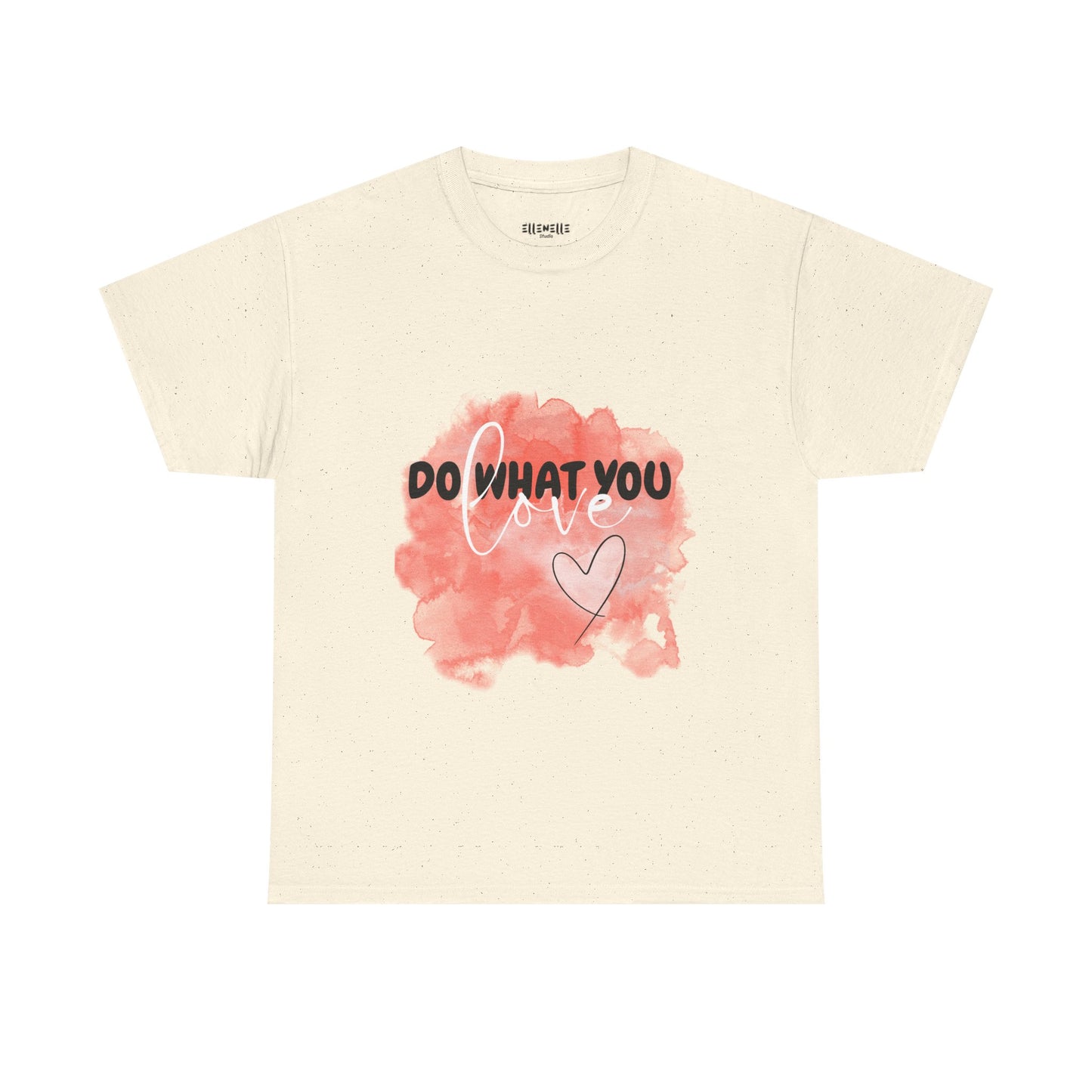 Do What You Love Empowering Unisex Heavy Cotton Tee, Self-Love T-Shirt, Affirmation Apparel, Gift for Friends, Motivational Clothing