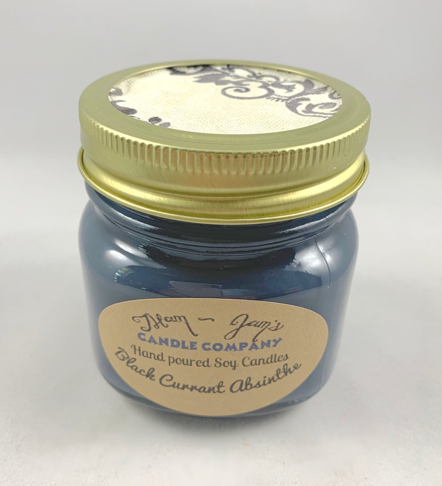 Black Currant Soy Candle – Bold & Fruity Scent | Mam Jam’s